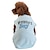 halpa Koiran vaatteet-koiran t-paita lemmikkivaatteet koiran vaatteet kevät ja kesä lemmikkikoiran vaatteet liivi t-paita kissan vaatteet