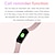 olcso Okosórák-iMosi M8 Okos óra 1.14 hüvelyk Intelligens Watch Bluetooth Lépésszámláló Hívás emlékeztető Testmozgásfigyelő Kompatibilis valamivel Android iOS Női Férfi Vízálló Üzenet emlékeztető Kamera kontroll