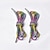 abordables Cordones-1 par de cordones de zapatos con diamantes de imitación, cuerda con purpurina de cristal, cordones redondos brillantes para zapatillas de deporte