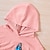 abordables Conjuntos-2 Piezas Niños Chica Mariposa Conjunto de sudadera con capucha y pantalones deportivos Conjunto Manga Larga Activo Escuela 7-13 años Otoño Negro Rosa Azul Piscina