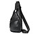 baratos Bolsas para Homem-Bolsa de ombro masculina de couro genuíno vintage de camada superior bolsa crossbody bolsa de peito - bolsa crossbody de viagem para esportes ao ar livre com ganchos de fivela de braçadeira de furo de