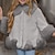 billige Yderbeklædning-Baby Pige Faux Fur Coat Helfarve Mode udendørs Bomuld Frakke Overtøj 3-7 år Vinter Sort Lyserød Lysegrå