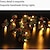 Недорогие LED ленты-Рождественская гирлянда с огнями Рождественские украшения на открытом воздухе Рождественские огни на батарейках