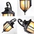 baratos luzes de parede ao ar livre-Luminária de parede led, luminária de parede antiga, lanterna externa à prova d'água, à prova de ferrugem, alumínio, vidro, lâmpada de parede, pátio, jardim, varanda, villa, luzes decorativas 110-240v