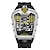 abordables Relojes de Cuarzo-Hombre Relojes de cuarzo Creativo Moda Negocios Reloj de Muñeca Submarinismo IMPERMEABLE Decoración Silicona suave Reloj