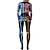 preiswerte Schädel &amp; Knochen-Totenkopf Halloween Cosplay Kostüm Bodysuits Ganzkörper-Catsuit Karnevalskostüm Ganzkörperanzug Einteiler Cosplay Kinder Erwachsene Damen Maskerade Party Halloween Einfache Halloween-Kostüme