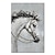 preiswerte Tiergemälde-Mintura handgemachtes Pferdeölgemälde auf Leinwand, Wandkunst, Dekoration, modernes abstraktes Tierbild für Heimdekoration, gerolltes, rahmenloses, ungedehntes Gemälde