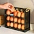 preiswerte Küchen-Aufbewahrung-Eieraufbewahrungsbox, Eieraufbewahrungsbehälter, 3-lagige Spring-Eierbox, 30-Gitter-Kühlschrank-Seitentür-Eieraufbewahrungsbox, Kühlschrank-Eierregal