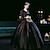 preiswerte Historische &amp; Vintage-Kostüme-Gothic Viktorianisch Vintage inspiriert Mittelalterlich Kleid Partykostüm Ballkleid Prinzessin Shakespeare Damen Ballkleid Halloween Party Abendgesellschaft Maskerade Kleid