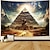 tanie zabytkowe gobeliny-piramida egipska wiszący gobelin sztuka ścienna duży gobelin mural wystrój fotografia tło koc zasłona strona główna sypialnia dekoracja salonu