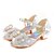 cheap Kids&#039; Sandals-Girls&#039; Sandals Dress Shoes Flower Girl Shoes Princess Shoes School Shoes Glitter Portable Breathability Non-slipping Princess Shoes Big Kids(7years +) Little Kids(4-7ys) Daily Prom Walking Shoes