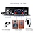 cheap Speakers-High Quality 1 Set 800W 2 Channel BT Mini HIFI Power Amplifier Audio Stereo Amp Home Car FM