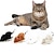 halpa Kissan lelut-interaktiivinen kissanlelu 1 kpl ylösvedettävä pehmohiiri - stimuloi kissasi luonnollisia vaistoja!