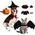 abordables Disfraces-Perros Gatos Bandanas y Sombreros Capa Traje de Halloween Moda Gracioso Invierno Transpirable Suave Lavable Cómodo Exterior Víspera de Todos los Santos Casual Diario Ropa para perros for Bichón Fris