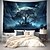 cheap Trippy Tapestries-Glommy Forest Hanging Tapestry Wall Art Large Tapestry Mural Decor Photograph Backdrop Blanket Curtain Home Bedroom Living Room Decoration  Decorations