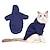 olcso Kutyaruházat-őszi és téli állatruhák egyszínű sapka pulóver kisállat pulóver maci ruhák plüss kutyaruhák