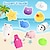 cheap Stress Relievers-Color Random 30 PCS Mochi Squishy Mini Squishies Toys Animal Squishys Free Shipping Party Kids Anti Stress Relief Toy Stress Reliever Toys