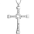cheap Movie &amp; TV Theme Costumes-Cross Silver Chain Fast &amp; Furious Necklace Stainless Steel Cross Neck Pendant Jewelry Hip Hop