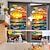 זול סרטי חלונות-סרט פרטיות לחלון ויטראז&#039;, סרט חלון חוסם UV, כיסוי דלת דפוס פרחים צבעוני לחדר אמבטיה משרד מטבח חלון עיצוב הבית