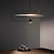 cheap Island Lights-LED Pendant Light 60cm Creative Nordic Decor Chandeliers, Minimalist Style LED Hanging Light Fixture, Dining Room Bedside Ceiling Light 110-240V
