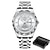 levne Quartz hodinky-poedagar luxusní pánské quartz hodinky business top značka pánské náramkové hodinky vodotěsné svítící datum week quartz pánské hodinky