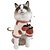 cheap Dog Clothes-Dog Cat Sweater Jumper Fashion Cute Winter Breathable Soft Washable Comfortable Outdoor Casual Daily Dog Clothing for Bichon Frise Pomeranian Baby Pet Papillon Small