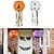 abordables Éclairage intérieur et pour la fête-lanterne citrouille d'halloween fantasmagorique avec papier moustache parfait pour l'arrangement d'ambiance de festival fantôme et la décoration intérieure