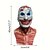 voordelige Wearables &amp; Dress-Up-Halloween bloed dubbel masker, joker schedel eng realistisch Halloween masker voor volwassenen kostuums heren Halloween kostuum, angstaanjagend leuk horror schedel masker