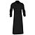 abordables Manteaux &amp; vestes-Homme Veste de transition Trench-Coat Long Sortir Toutes saisons Polyester Léger Vêtements d&#039;extérieur Vêtement Tenue Streetwear Uni Col Rabattu Double Boutonnage