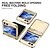 cheap Samsung Cases-Phone Case For Samsung Galaxy Z Flip 6 Z Flip 5 Z Flip 4 Z Flip 3 Back Cover Plating Full Body Protective Anti-Scratch PC