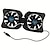 ieftine Suporturi &amp; Răcitoare-ventilator de răcire pliabil usb mini cooler pentru notebook suport de răcire silențios ventilatoare duble pentru laptop laptop de 7 până la 15 inchi