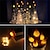 voordelige LED-lichtstrengen-2m 20leds kaars wijnfles lichtslinger wijnfles vlam kurk lamp diy party bruiloft valentijnsdag guirlande