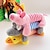 tanie Zabawki dla psów-Zabawka dźwiękowa w kształcie słonia: trwała zabawka do gryzienia dla agresywnych gryzaków!
