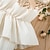 Χαμηλού Κόστους Φορέματα-Παιδιά Κοριτσίστικα Φόρεμα Συμπαγές Χρώμα Κοντομάνικο Γάμου ΕΞΩΤΕΡΙΚΟΥ ΧΩΡΟΥ Causal Με Βολάν Διακοπές Μοντέρνα Καθημερινά Πολυεστέρας Ως το Γόνατο