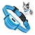 お買い得  犬用トレーニング用品-猫がニャーと鳴くのを防ぐデザインの犬用バーク首輪、自動バークショック首輪、音響振動とショックの3つの動作モードで防水&amp;充電可能