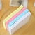 billiga måleri, teckning och konsttillbehör-200 ark/förpackning självhäftande klisterlappar horisontell linje enkel anteckningsblock blå rosa gul kawaii design klistermärken memo pappersblock