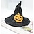 abordables Costumes-chapeau d'halloween pour animaux de compagnie chapeau de sorcière citrouille chien drôle chapeau d'halloween articles de fête pour animaux de compagnie