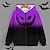 cheap Boy&#039;s 3D Outerwear-Halloween Boys 3D Color Block Coat Long Sleeve Fall Winter Active Streetwear Cool Polyester Kids 3-12 Years Street Daily Vacation Regular Fit