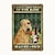 preiswerte Blechschild aus Metall-1 Stück Retro-Metall-Blechschild „Haustierhund“-Blechschild, Vintage-Küchenschilder, Wanddekoration, Malerei, Wandbehang für Heimdekoration, Wandkunst, Metall-Blechschild, 20 x 30 cm/8&#039;&#039; x 12&#039;&#039;