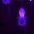 abordables Iluminación interior y para fiestas-Guirnalda de Luces Icicle Halloween LED, 3,5M 96 LED con Efecto Cortina Cascada, Luces Decorativas con Enchufe para Exterior, Casa, Jardín, Terraza, Patio, Fiesta y Decoración Festiva