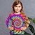 ieftine tricouri 3d fete-Fete 3D Grafic 3D Print Gradiant Tricou Manșon Lung Tipărire 3D Vară Toamnă Activ Modă Drăguţ Poliester Copii 3-12 ani În aer liber Casual Zilnic Fit regulat