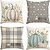 cheap Throw Pillows,Inserts &amp; Covers-Autumn Harvest Double Side Pillow Cover 4PC Soft Decorative Square Cushion Case Pillowcase for Bedroom Livingroom Sofa Couch Chair Pumpkin  Decorations