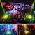 cheap Projector Lamp&amp;Laser Projector-New USB LED Stage Light Laser Projector Disco Lamp with Voice Control Sound Party Lights for Home DJ Laser Show Party Lamp