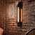 cheap Wall Sconces-Industrial Wall Lights Metal Pipe Wall Light Retro Water Pipes Steampunk Design Flute Art for Living Room Bedroom Restaurant Attic Bar Cafe 110-240V