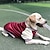 abordables Vêtements pour chiens-Costume de baseball vêtements pour animaux de compagnie moyen à grand chien fourrure dorée labrador chien vêtements automne et hiver vêtements épais 2023 nouveau