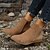 voordelige Chelsea -laarzen-Dames Laarzen Chelsea-laarzen Laarsjes enkellaarsjes Dagelijks Wandelen Effen Kleur Booties enkellaarzen Winter Gesp Blok hiel Blokhak Gepuntte Teen Elegant Vintage Comfortabel PU Leegloper Donker