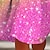 abordables robes 3d de fille-FILLE 3D Graphic Licorne Robe manche longue 3D effet Eté Automne Sport &amp; Loisir du quotidien Vacances Le style mignon Décontractées Magnifique Enfants 3-12 ans Robe casual Robe Trapèze Au dessus du