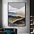 tanie Pejzaże-mintura handmade abstrakcyjna alpejska sceneria obrazy olejne na płótnie dekoracja ścienna nowoczesny obraz do wystroju domu walcowane bezramowe nierozciągnięte malowanie