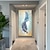 abordables Pinturas florales/botánicas-Pintura de arte de pared grande, pintura al óleo de plumas hecha a mano, pintura de textura pesada pintada a mano, obra de arte abstracta para sala de estar, decoración del hogar, lienzo enrollado