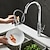 billige Uttrekkbar spray-kjøkkenkran uttrekkbar vask blandekar kran med 3 modus tut, 360 grader roter enkelt håndtak med kald og varm slange